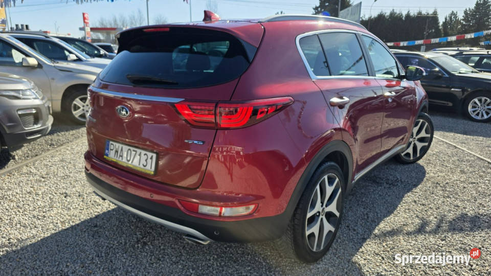 Kia Sportage Przepiękny KOLOR GT LINE 20 d136 serwisowany w ASO Świdnica