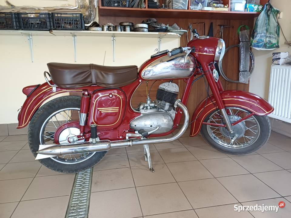 Jawa 353 250 1957r Rok produkcji 1957 śląskie Tarnowskie Góry