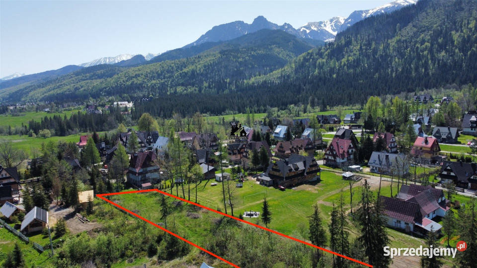 Grunt Kościelisko 3422m2 małopolskie