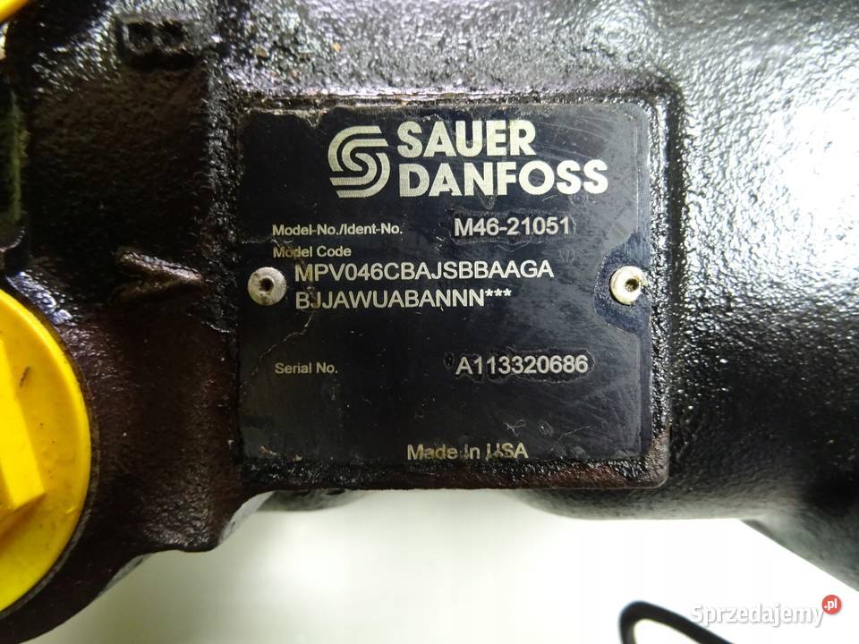 SILNIK HYDRAULICZNY SAUER DANFOSS M4621051 USA świętokrzyskie Wąchock