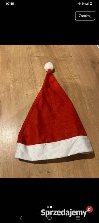 Czapka świąteczna w sam raz na święta Gdańsk sprzedam