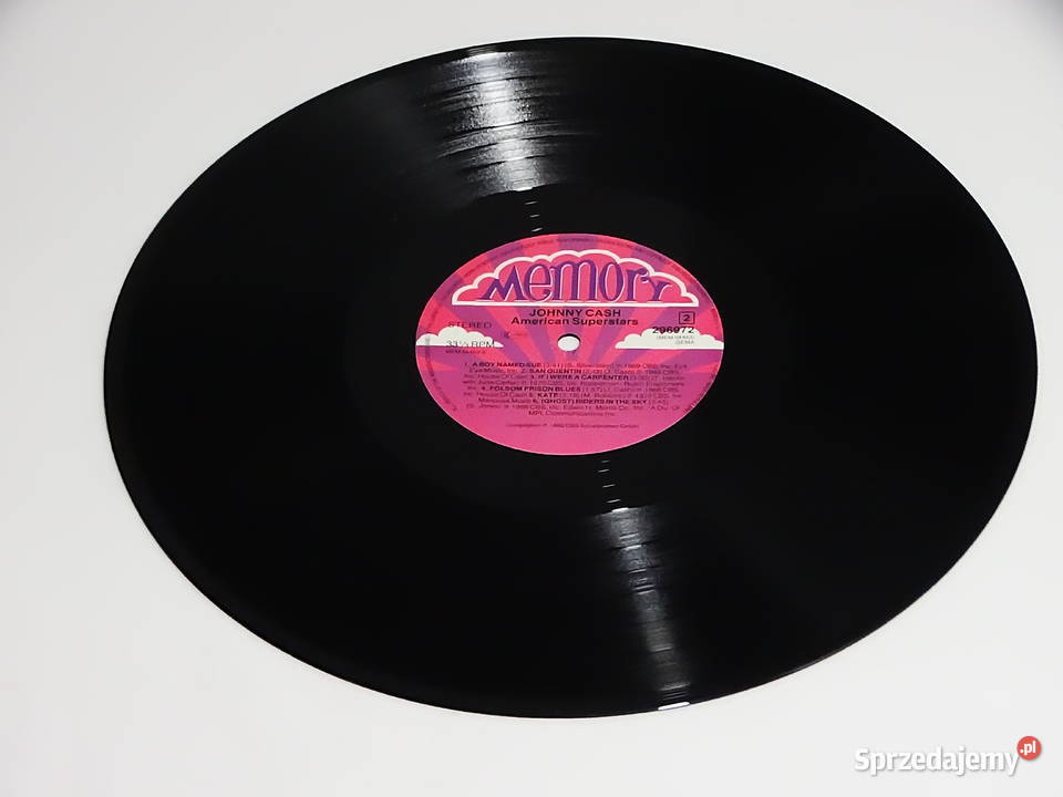 Johnny Cash American Superstars Vinyl LP Stereo płyta winylowa lubelskie