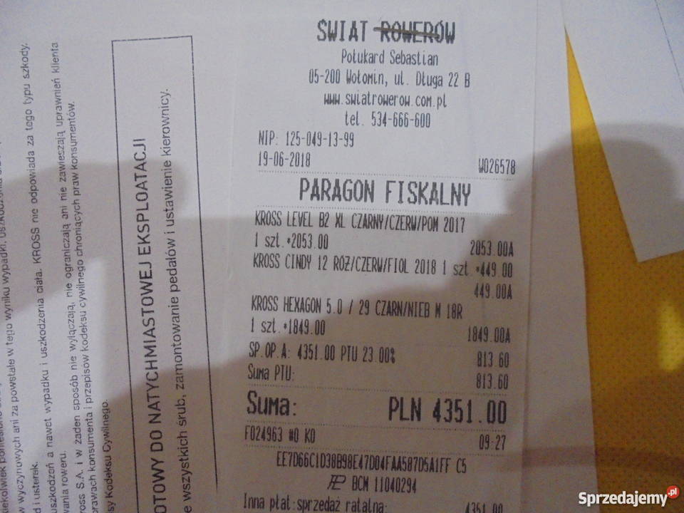 Rower Dziecięcy KROSS CINDY 2018 Katowice