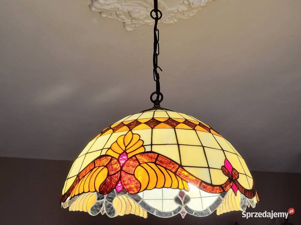 Lampy witrażowe w stylu Tiffany Gdańsk sprzedam