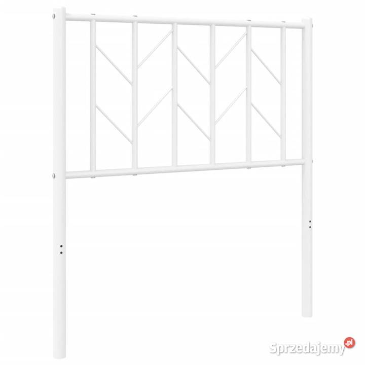 Metalowe wezgłowie białe 75 WM374512 Warszawa