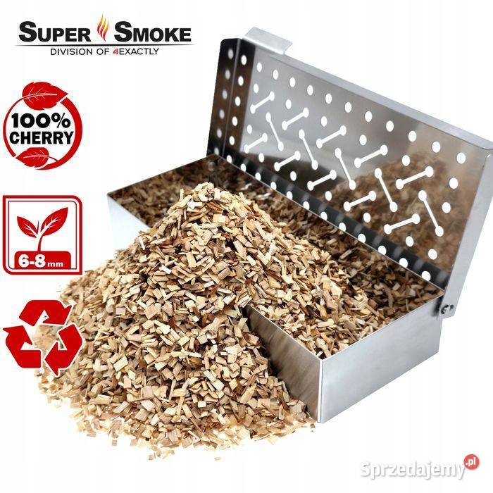 Zrębki Wędzarnicze Super Smoke CHERRY KL08 68mm