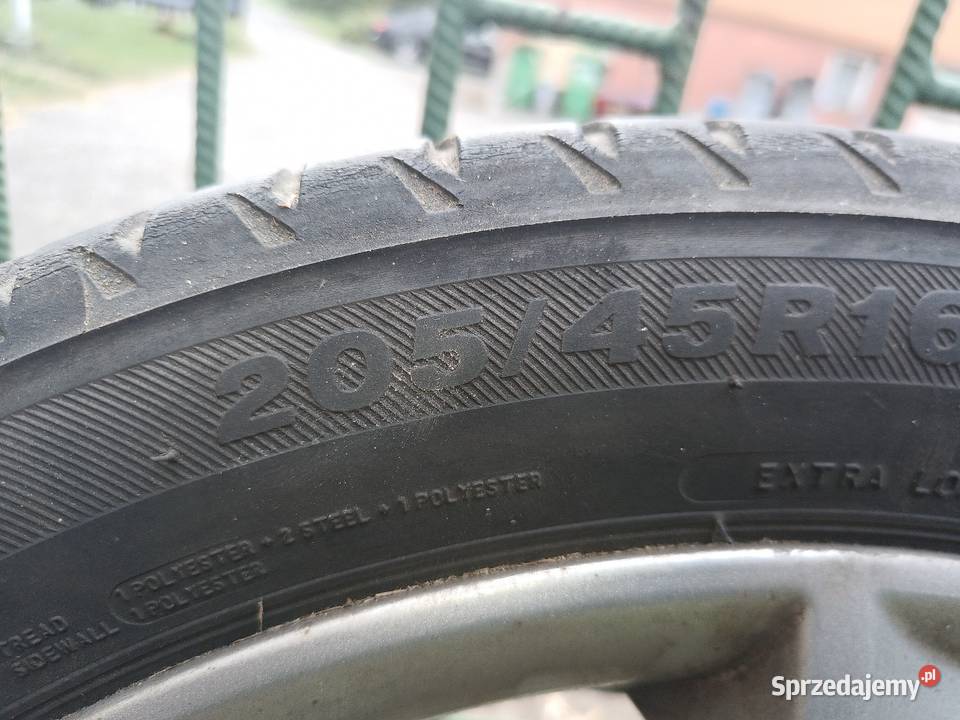 Koła alufelgi 5x100 R16 20545R16 Włosienica