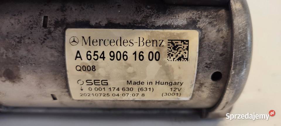 MERCEDES VITO W447 ROZRUSZNIK A6549061600
