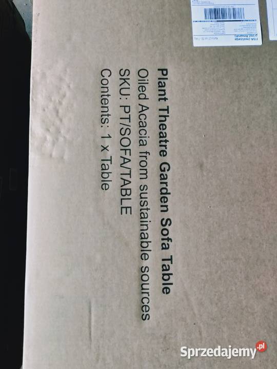 akacjowy stolik kawowy lite drewno akacja Plant Zamość