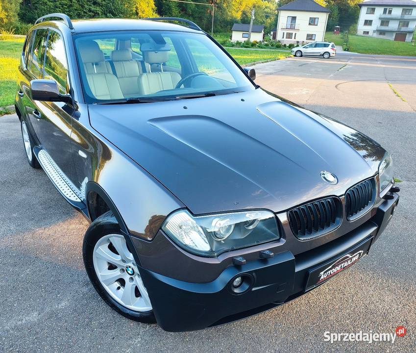Ładne BMW X3 25 benzyna 4x4 xdrive 2004