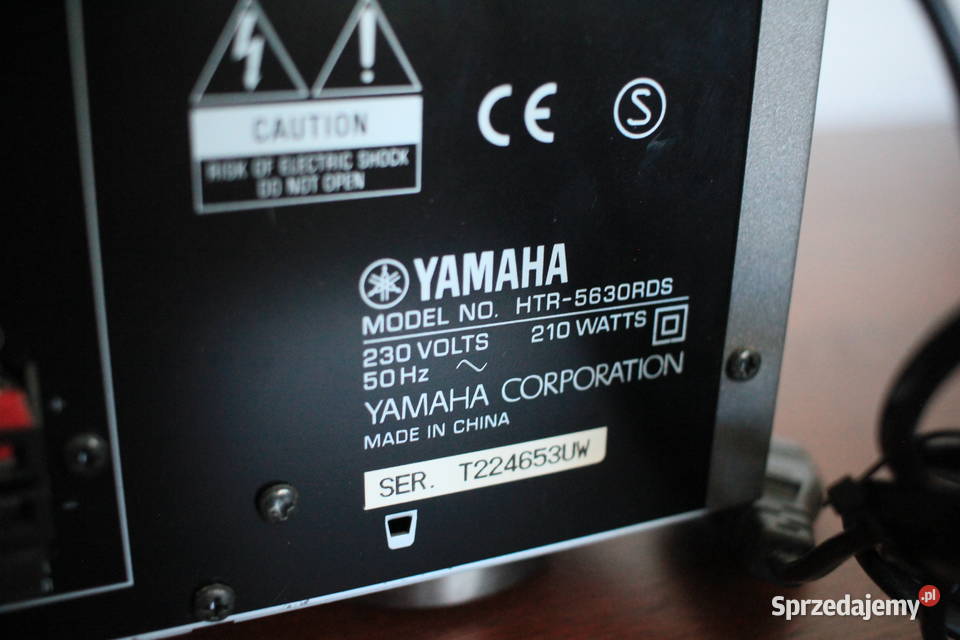 Amplituner Yamaha HTR5630RDS śląskie Góra