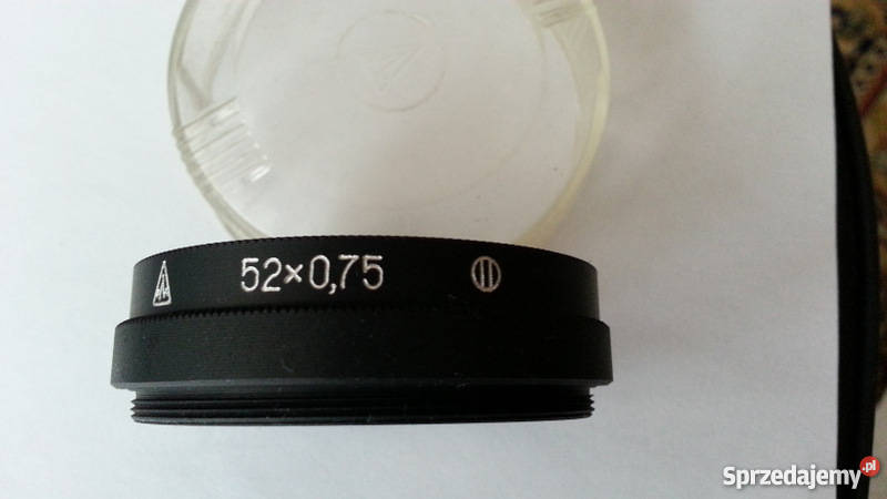 Filtr fotograficzny efektowy podwójny 52 x 075 lubuskie Zbąszynek