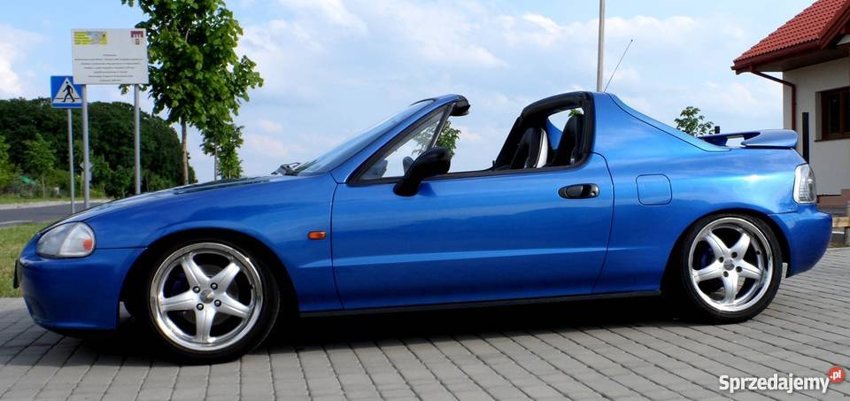 HONDA CRX DEL SOL 16 VTEC SKÓRA FULL skórzana tapicerka Lubień Kujawski