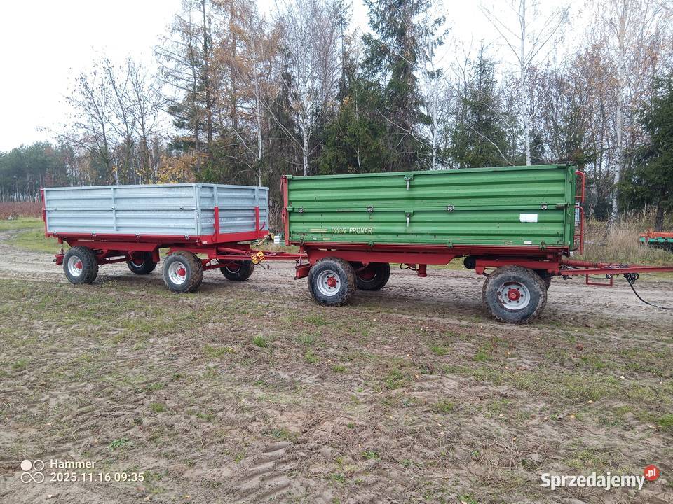 Przyczepa wywrotka Pronar t 6532 orginał i Ocynk Kurów