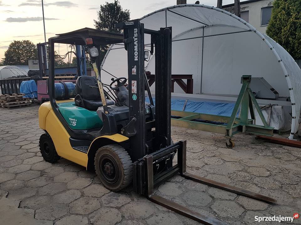 Wynajmę wózek widłowy komatsu 25t śląskie Imielin