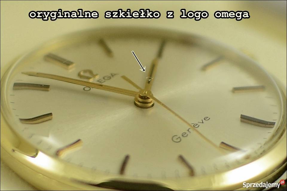 Złota OMEGA Geneve z 1969r 14k SUPER STAN