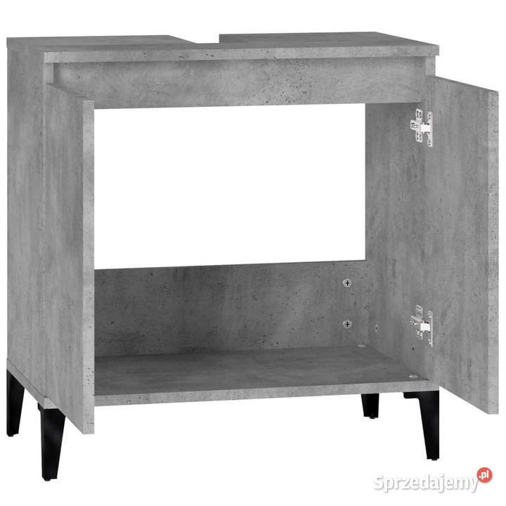 Szafka pod umywalkę szarość betonu 58x33x60 Łazienkowe Warszawa