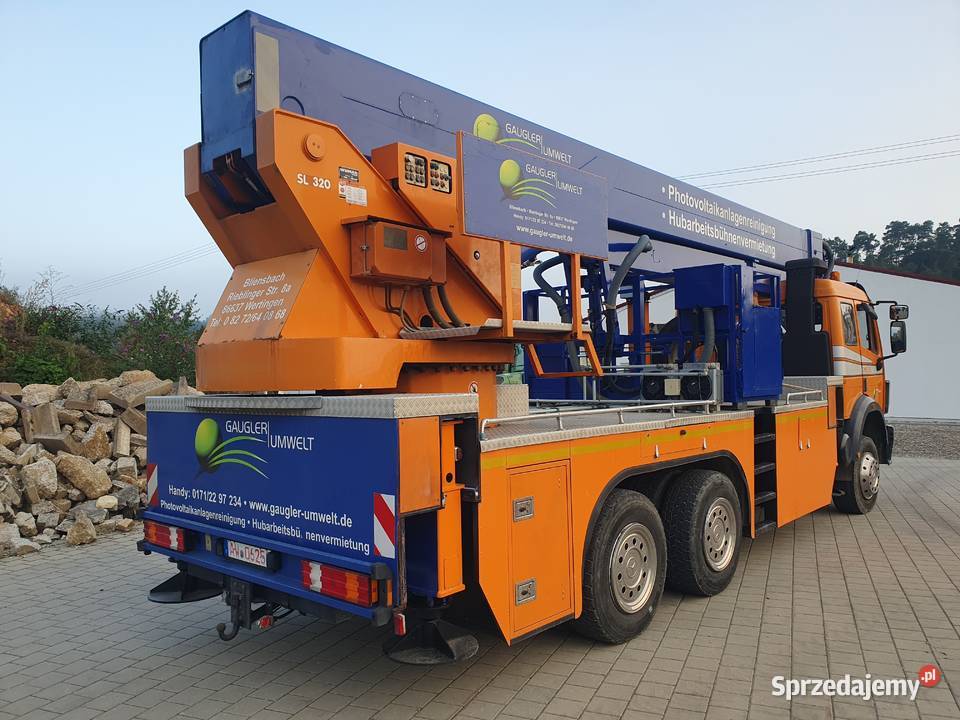 Podnośnik koszowy zwyżka Wumag WS WT 320 14618cm3 Piskorzów