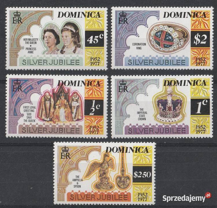 DOMINIKA - SILVER JUBILEE - 1977 - CZYSTE **