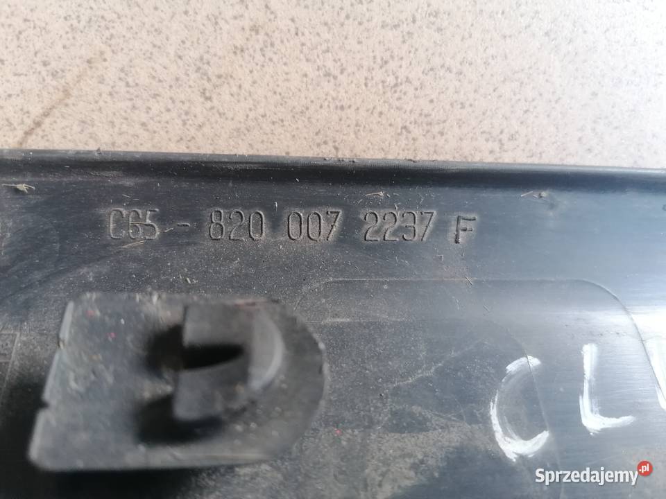 listwa drzwi 8200072237 lewa 3D Renault Clio 2 osobowe