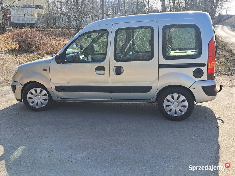 Sprzedam ładne Renault kangoo lift 16 benzyna mazowieckie Żyrardów