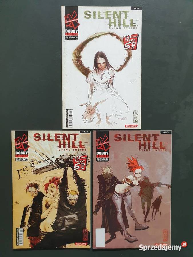 Silent Hill kompletna miniseria 3 komiksy 2004 Gdynia