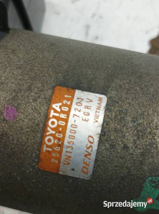 ZAWÓR EGR 256200R21 20 D4D Toyota Auris I osobowe