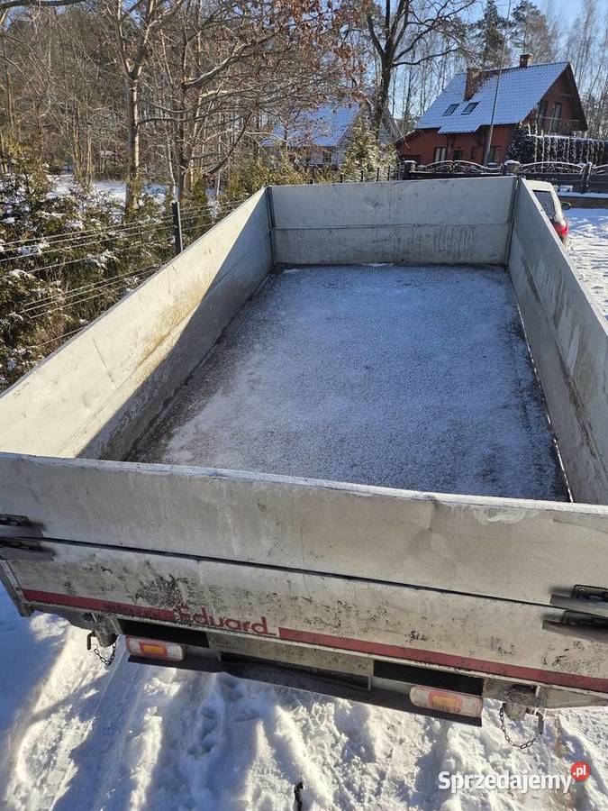 Przyczepa samochodowa wywrotka Eduard 3000