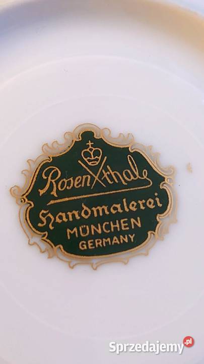 Serwis Kawowy mokka 6ciu osób Rosenthal Porcelana i szkło wielkopolskie