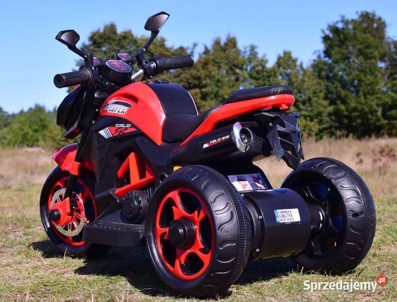 MOTOR 3 KOŁOWY XBLD SUPER 46 Z IMITACJĄ WYDECHU