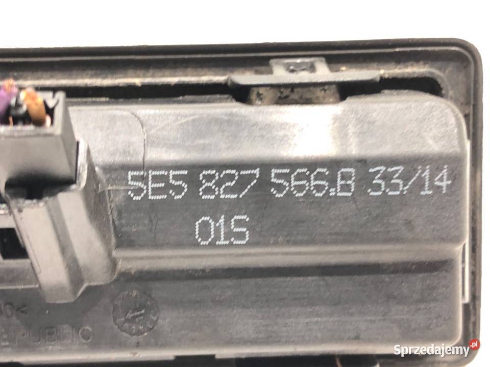 KLAMKA KLAPY TYŁ SKODA OCTAVIA III 5E5827566B
