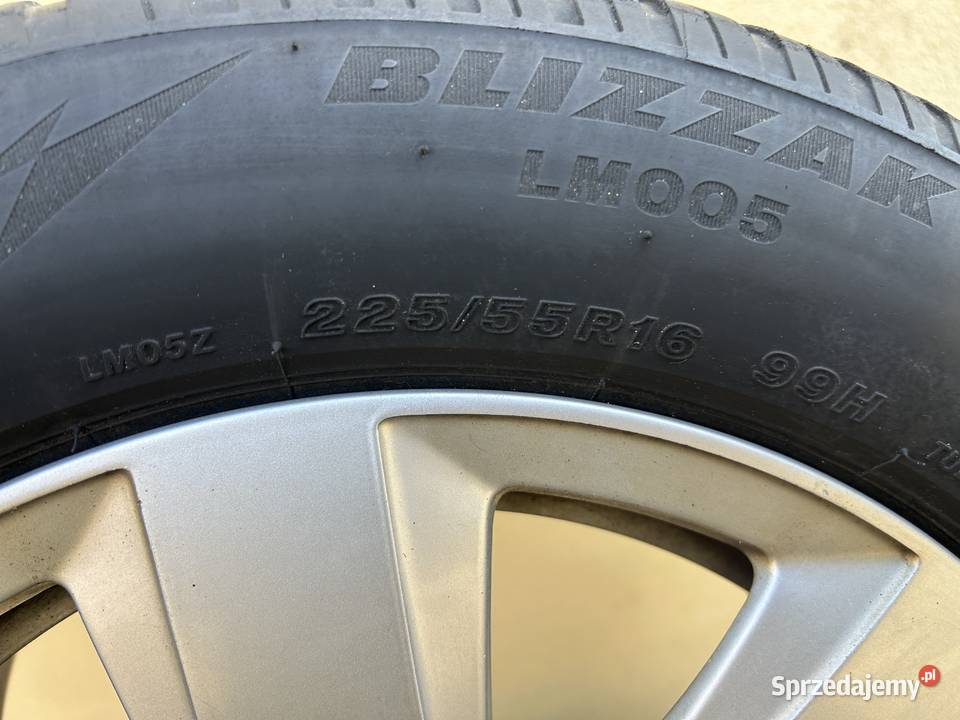 Koła aluminiowe R165x112opony