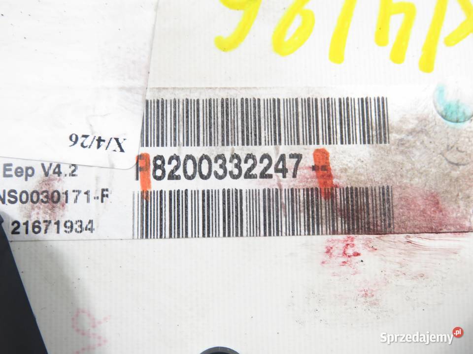 LICZNIK RENAULT CLIO II 12 8V 8200332247