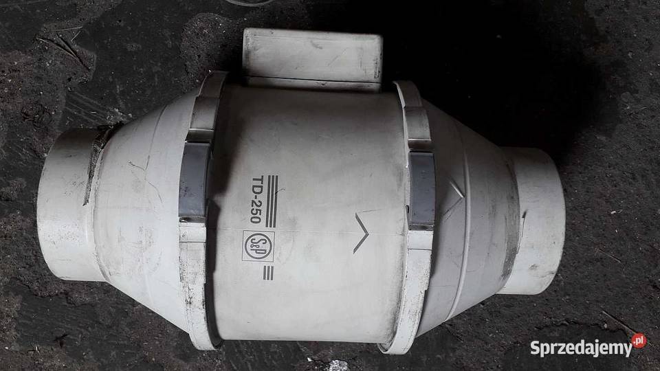 Wentylator kanałowy fi 100 pomorskie Pruszcz Gdański