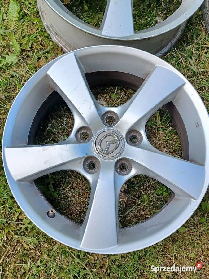 Ładne alufelgi mazda 16 koła 5x1143 opony letnie świętokrzyskie Ostrowiec Świętokrzyski