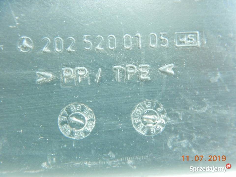 RURA DOLOT POWIETRZA MERCEDES C KLASA W202
