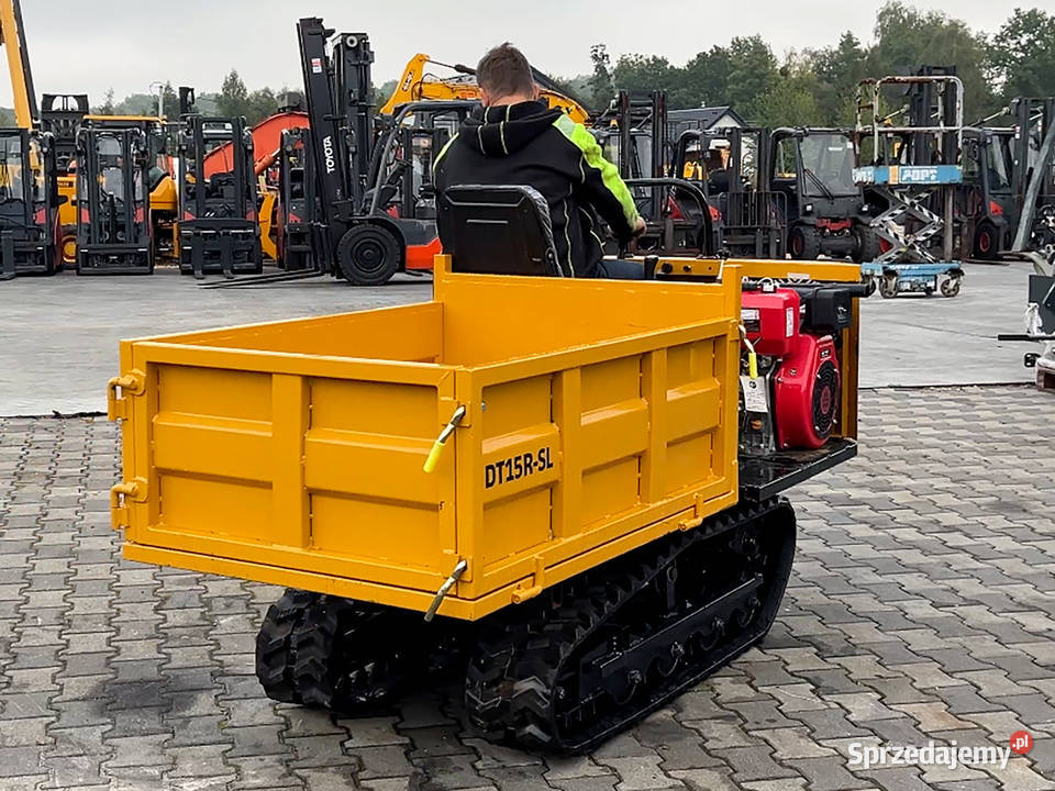 Miniwywrotka gąsienicowa wozidło budowlane 1500 Wozidła Kęty