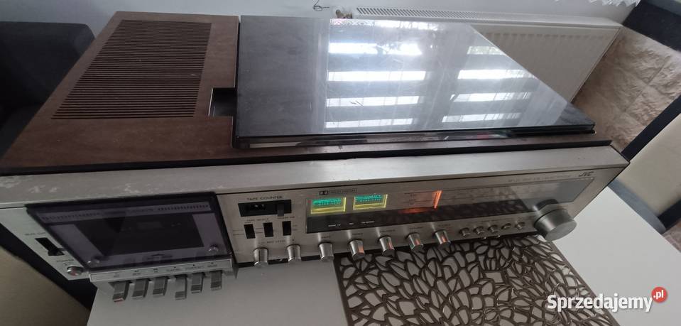 Amplituner Vintage JVC z gramofonem Kraków