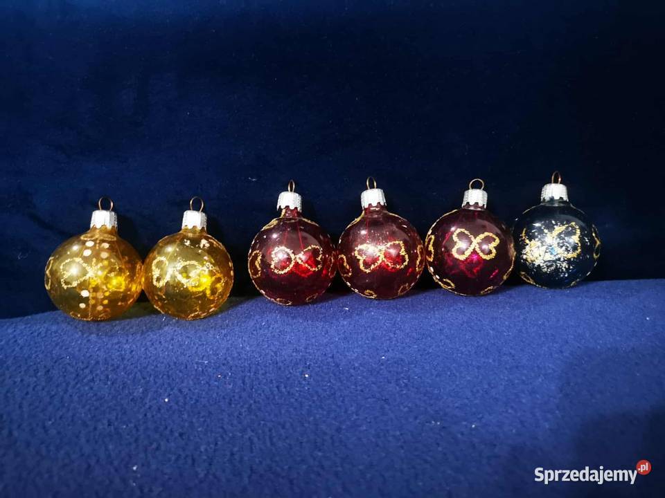 Stare Bombki Choinkowe PRLu