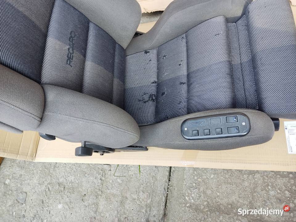 Fotel sportowy siedzenie kierowcy Recaro Classic Głuchołazy
