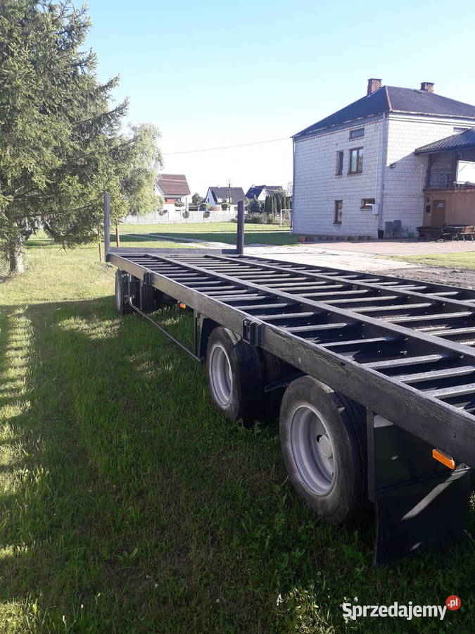 Przyczepa Asca niskopodłogowa 3 osie więcej niż 2 Jedlnia