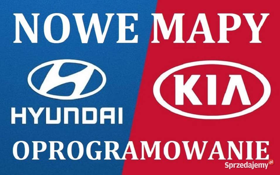 Kia Hyundai Mapy 20222023 Polskie menu Android wielkopolskie