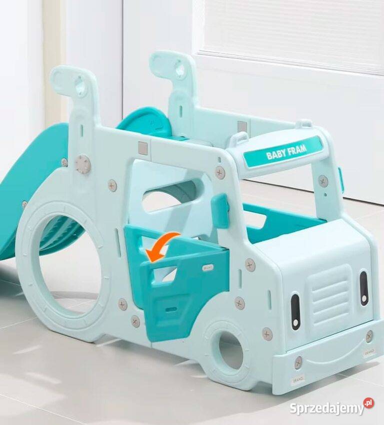 plac zabaw Truck 3 w 1 miętowy Kraków