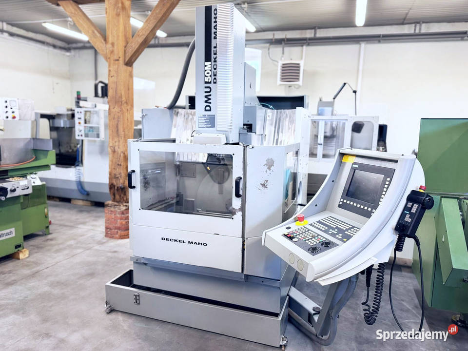Frezarka CNC DECKEL MAHO DMU 50M 5 osi stan FILM Zabór
