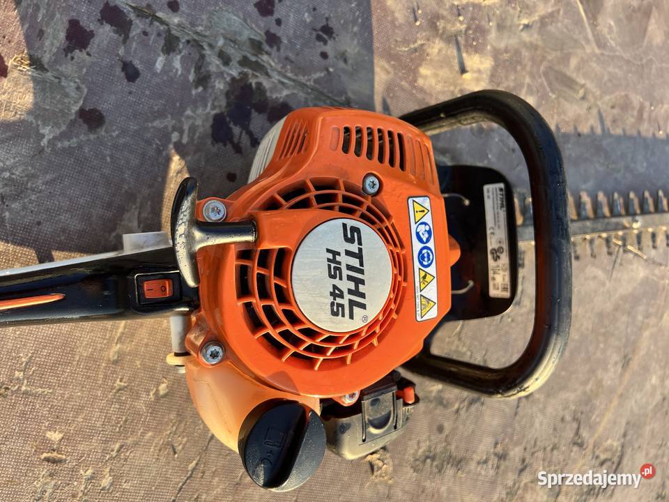 Nożyce do żywopłotu sthil hs 45 małopolskie