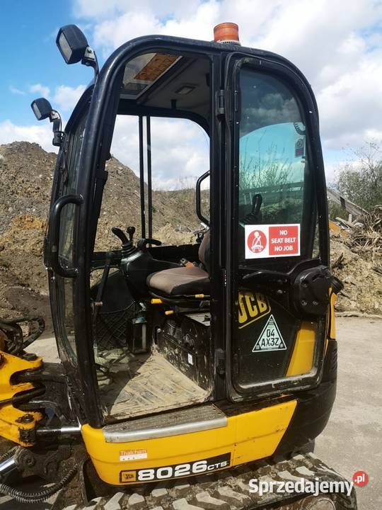 JCB 8026 2021 Koparka gasienicowa Minikoparka Rok produkcji 2021