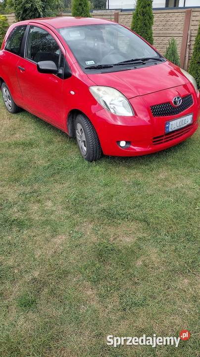 Toyota Yaris 10 Rok produkcji 2007 Radziwiłłów