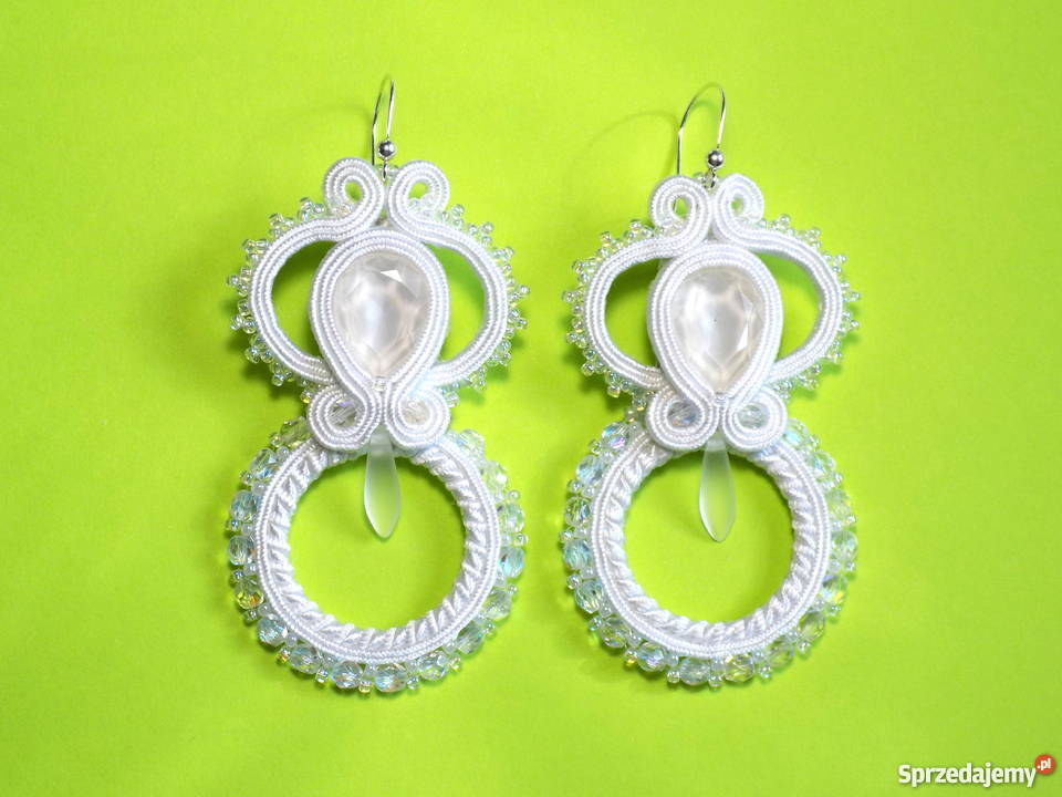 KOLCZYKI PANNA MŁODA SUTASZ