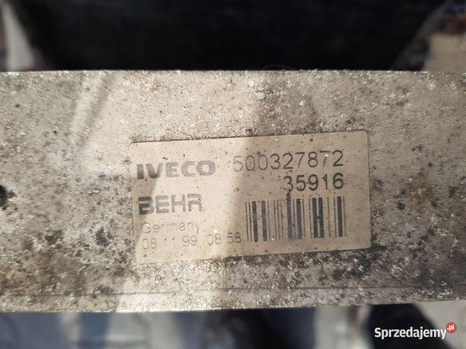 INTERCOOLER IVECO 260E35 EUROTECH 500327872 Lipno