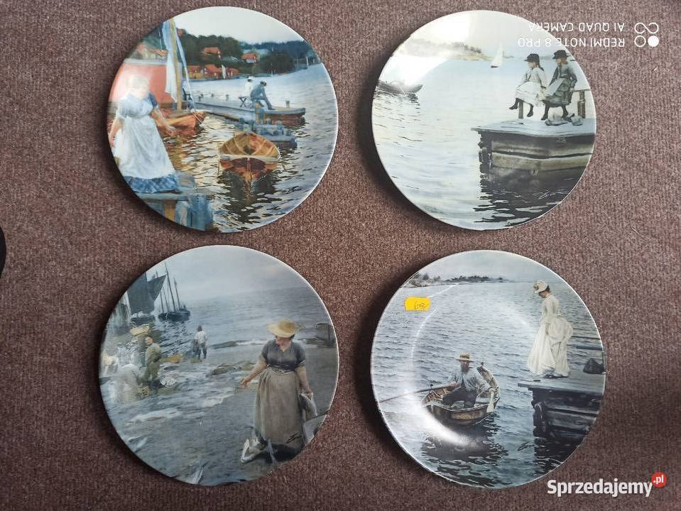 talerz z widokiem Rorstrand